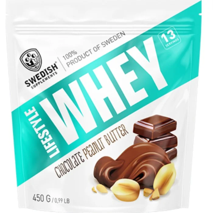 Swedish Supplements Lifestyle Whey Chocolate Peanutbutter 450 g