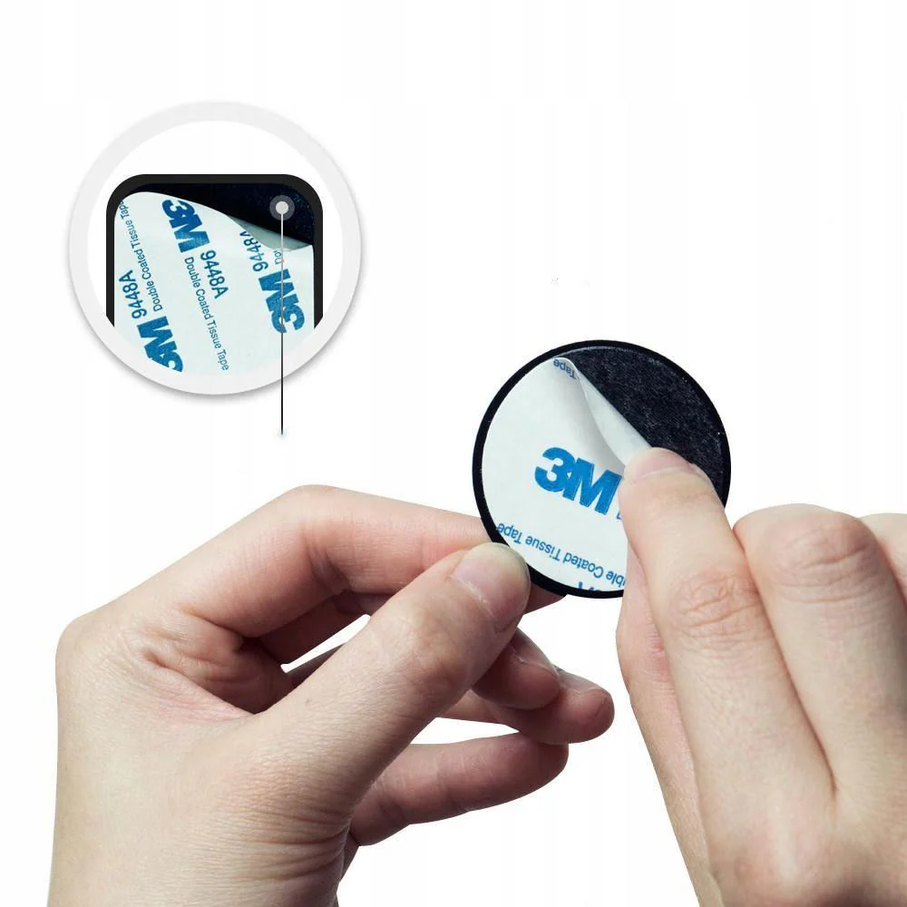 Spigen Kuel A210 - Metallplatta för mobiltelefon - svart (paket om 4), bild 2