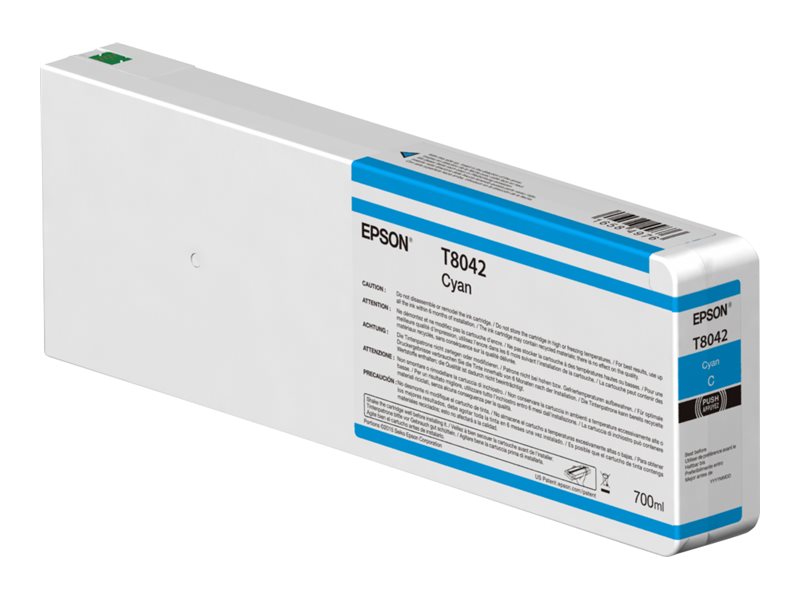 Epson T55K2 - 700 ml - cyan - original - bläckpatron - för SureColor SC-P6000, SC-P7000, SC-P7000V, SC-P8000, SC-P9000, SC-P9000V