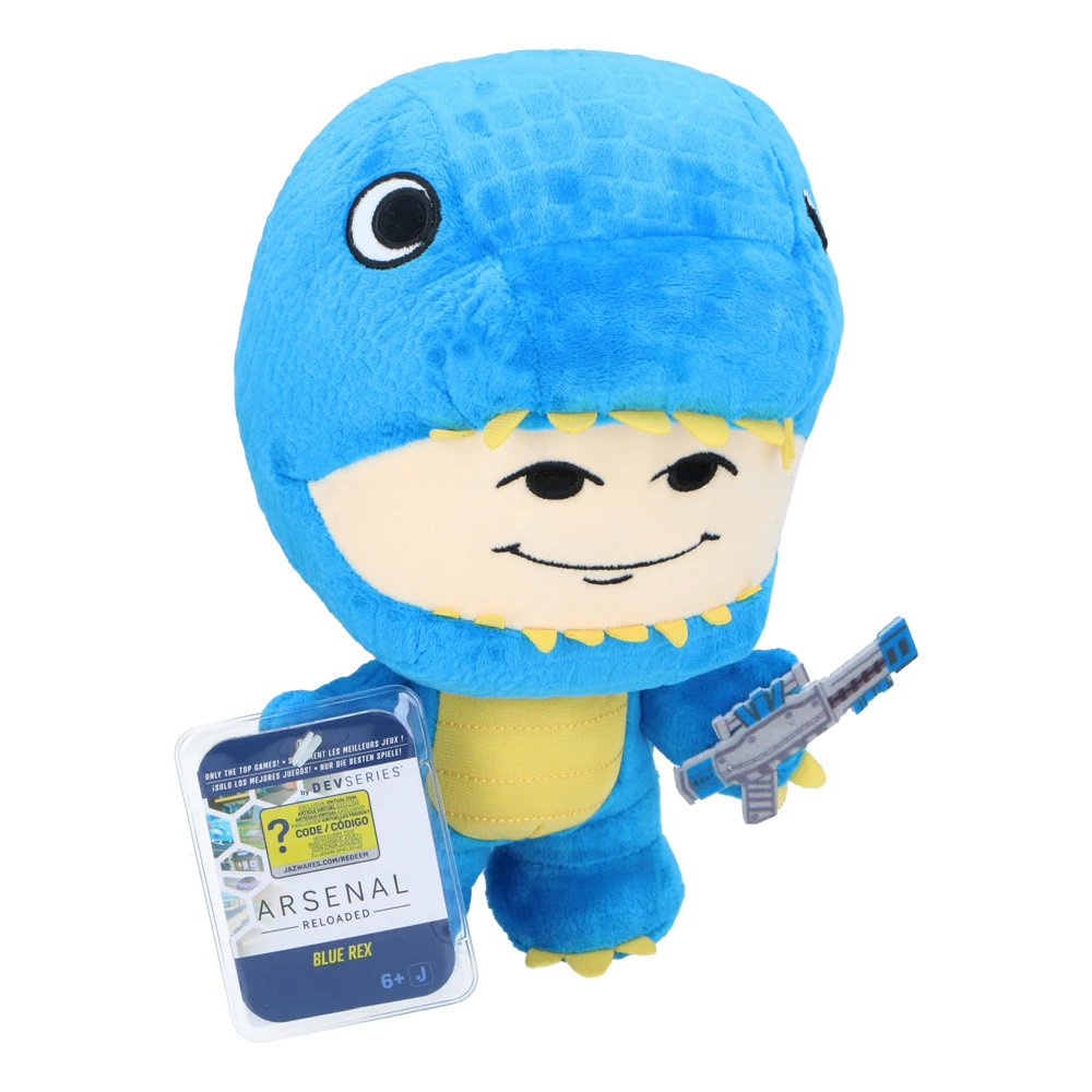 DEVseries Collectors Blue Rex Plush