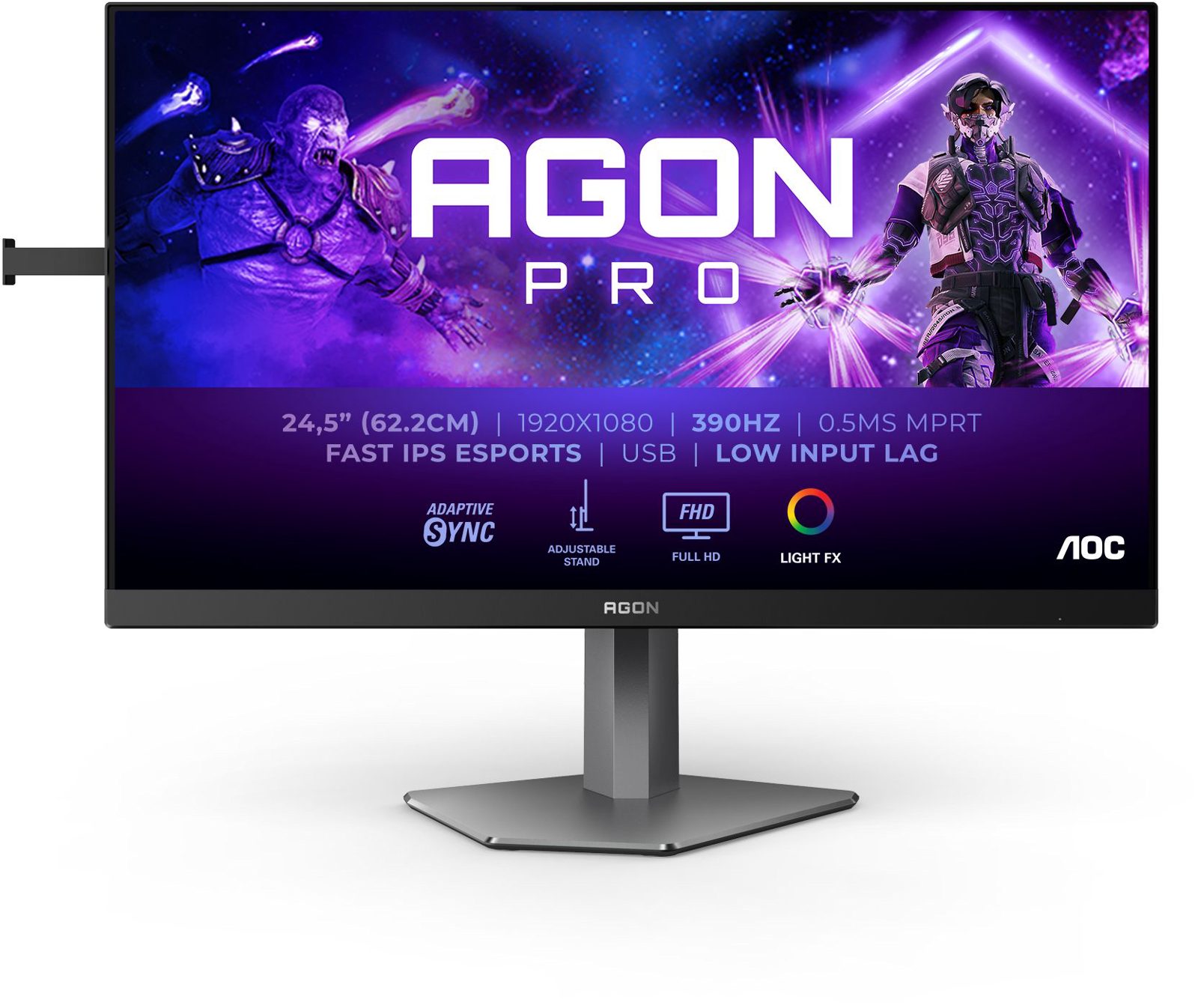 AOC AGON Pro AG256FS 24.5" - 1920x1080 Fast IPS 180Hz, bild 5