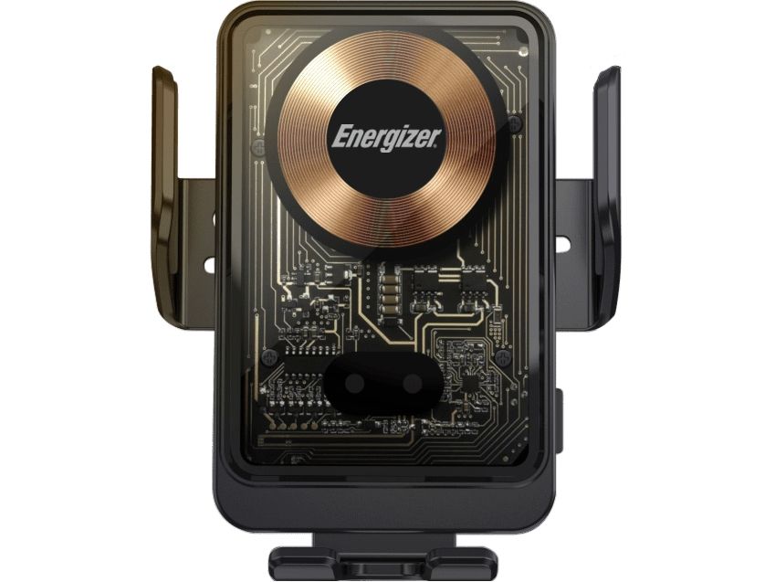 Energizer ECA008, Automatisk, USB, Trådlös laddning, Svart