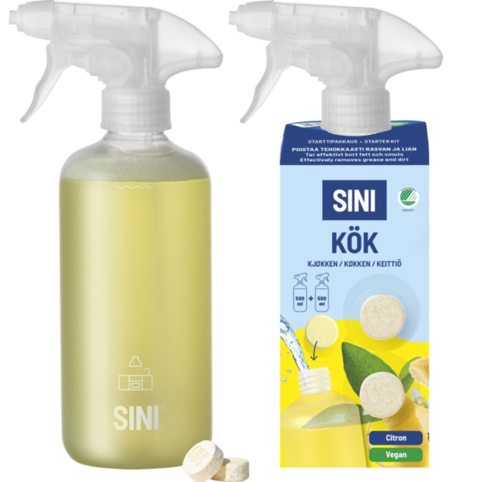 SINI Rengöringstablett Kök Startpaket