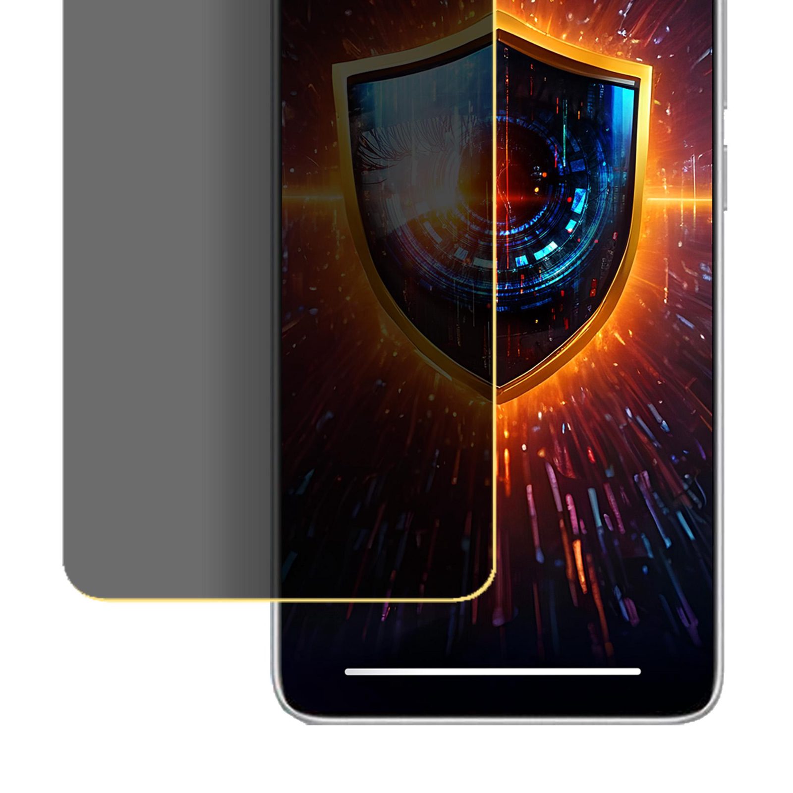 Insynsskyddsfilm 3mk Silky Matt Privacy för Xiaomi Redmi Note 14 5G, bild 4