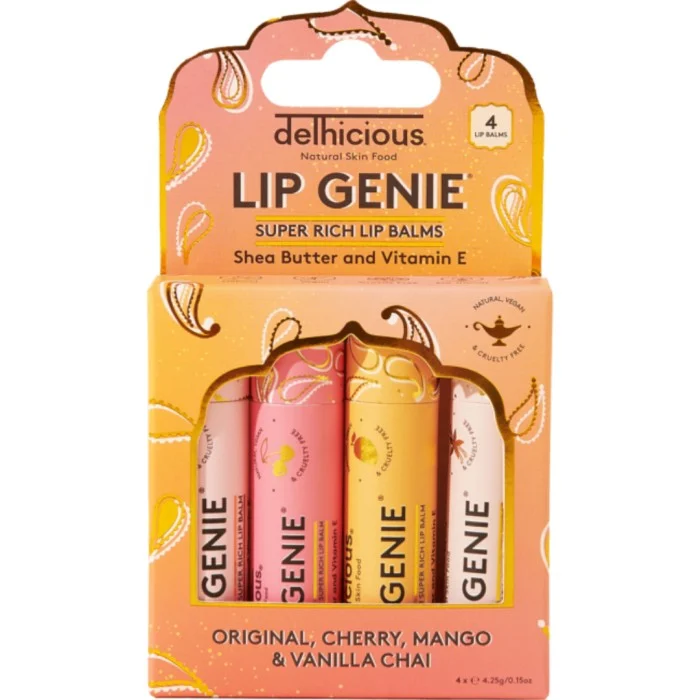 Delhicious Lip Genie 4 pack, bild 2