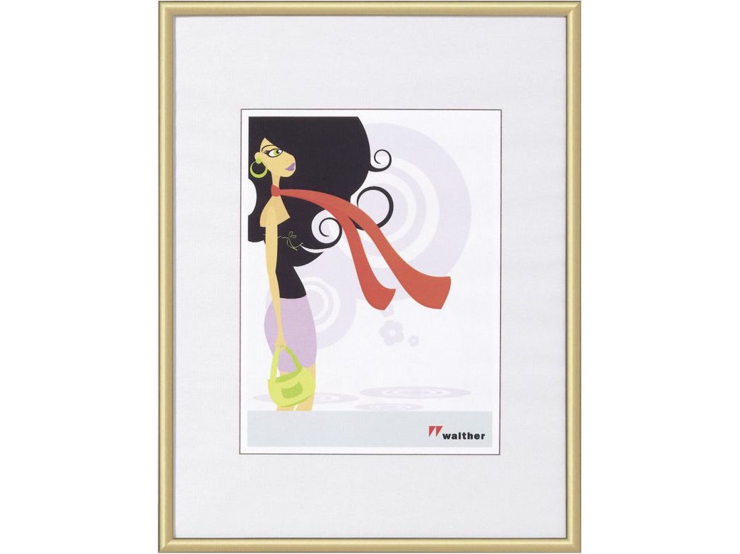 Walther New Lifestyle 15 x 20, Plast, Guld, 10 x 15 cm, 150 mm, 200 mm