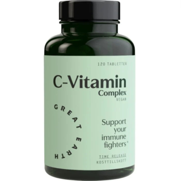 Great Earth C-Vitamin Complex 120 pcs