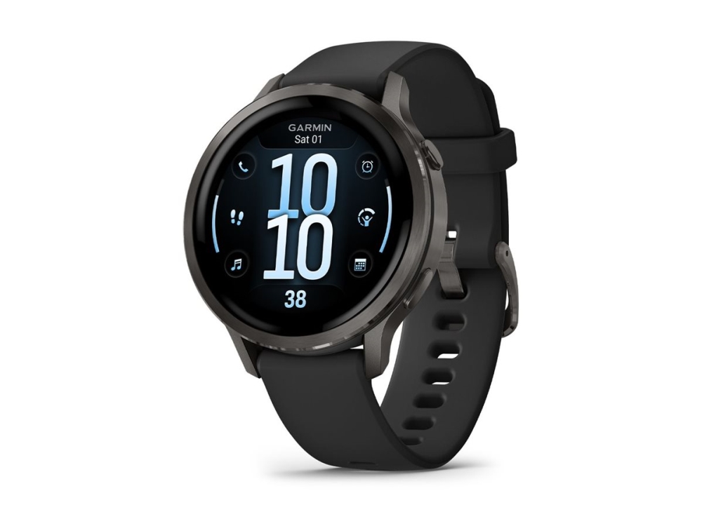Garmin Venu 4 41 mm smartwatch, grå/svart