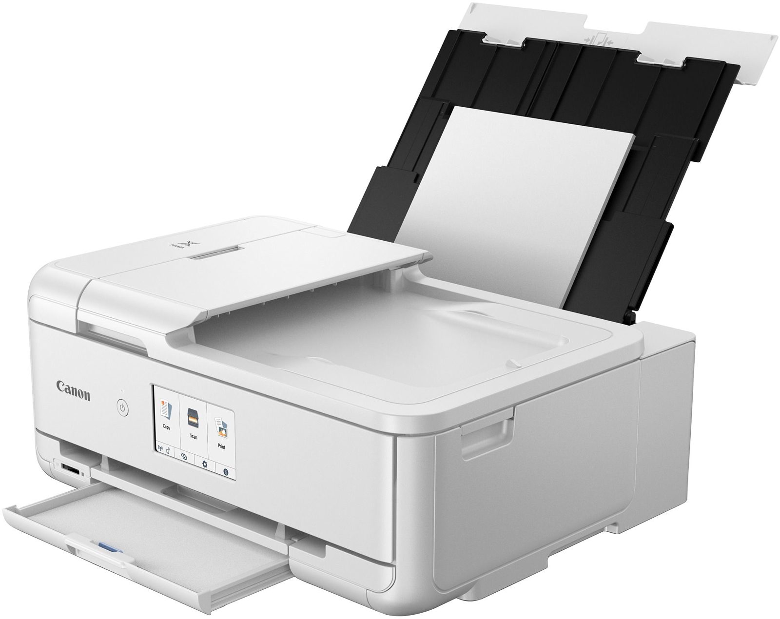 Canon PIXMA TS9551Ca, A3 skrivare + A4 scanner + kopiator, 15/10 ppm ISO, 5-färgssystem, 1200x2400 dpi scanner, duplex, USB/LAN/WiFi, Airprint, bild 4