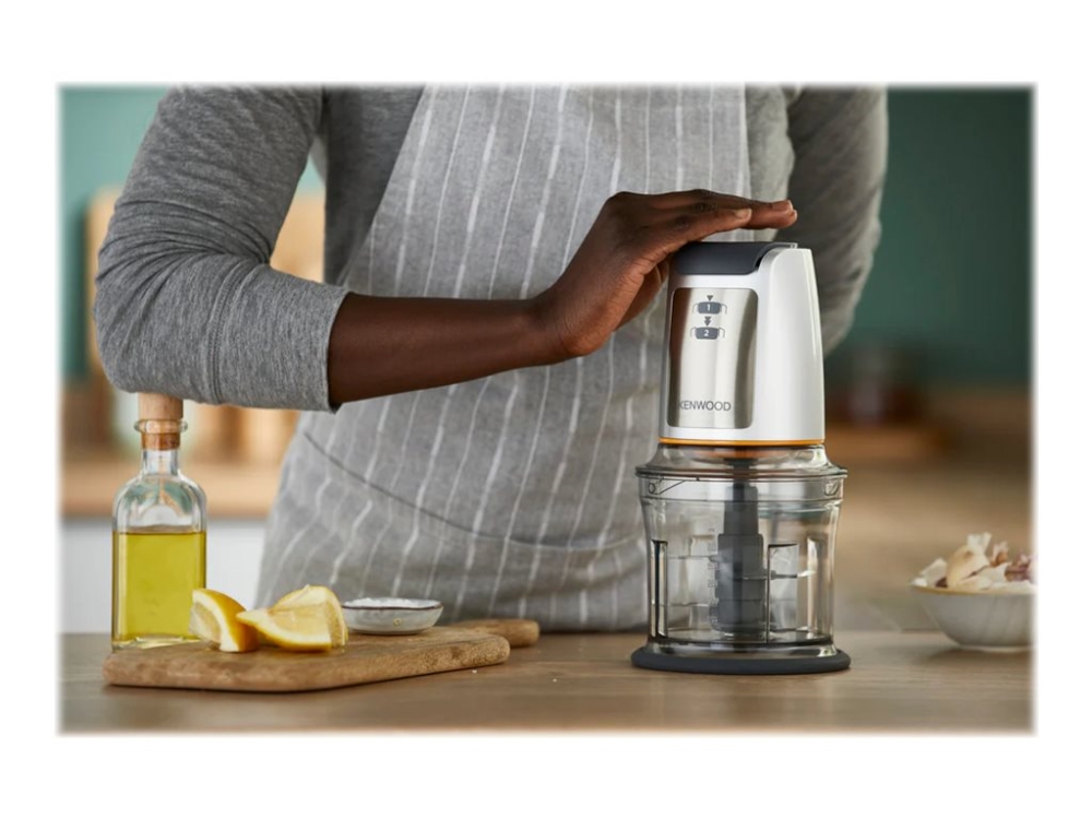 Kenwood Easy Chop CHP61.100WH - Hackare - 500 ml - 500 W - vit/rostfritt stål
