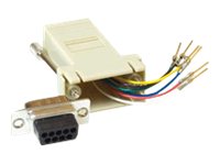 Adapter DB9ho-RJ45