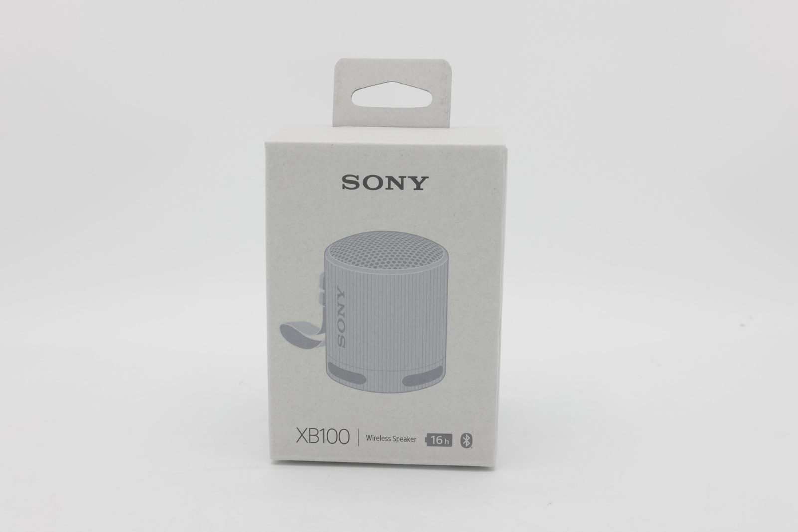 Sony SRS-XB100H Bluetooth-högtalare, ljusgrå, bild 3