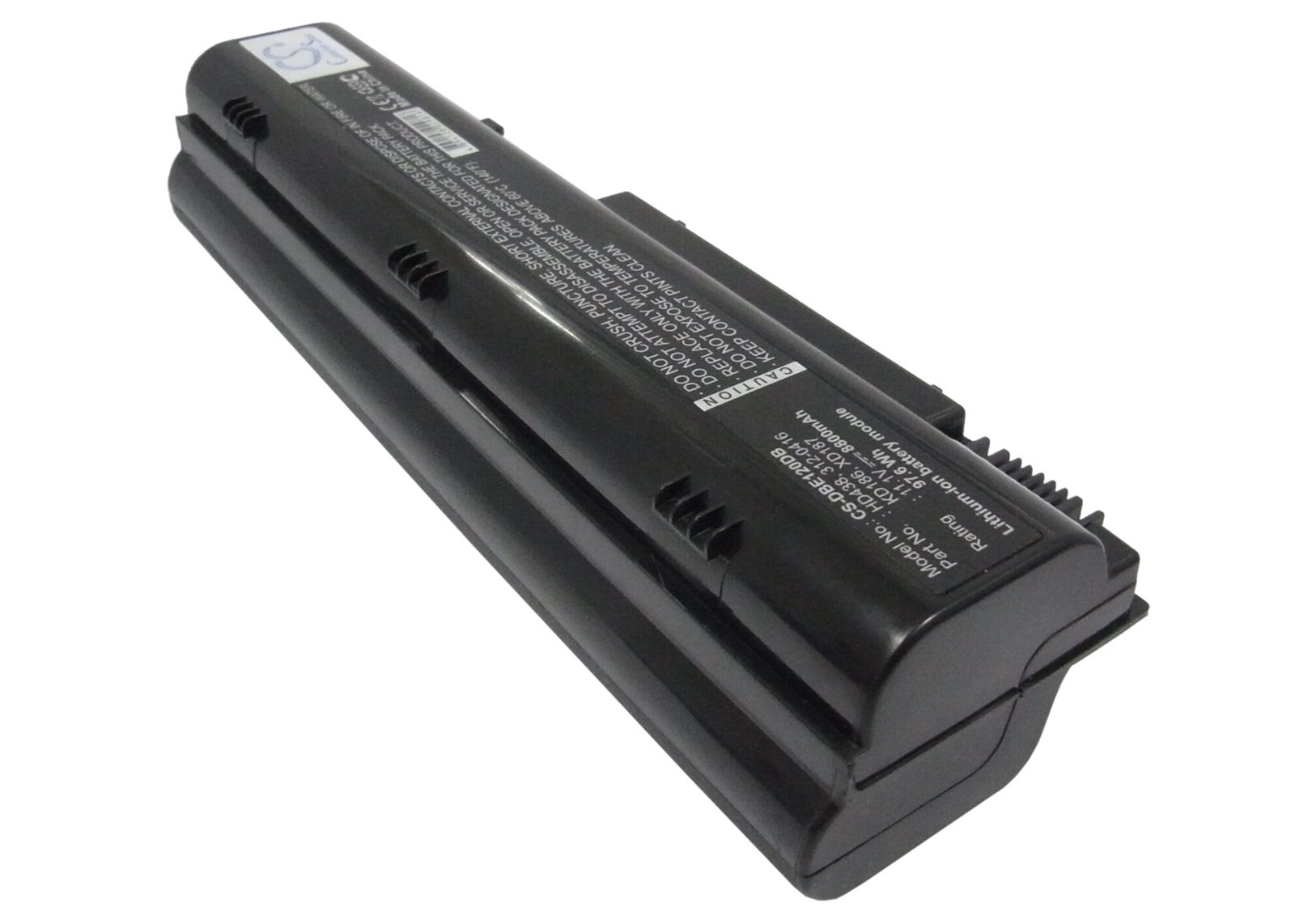 Batteri till Notebook, Bärbar dator för DELL Inspiron 1300, Inspiron B120, bild 2