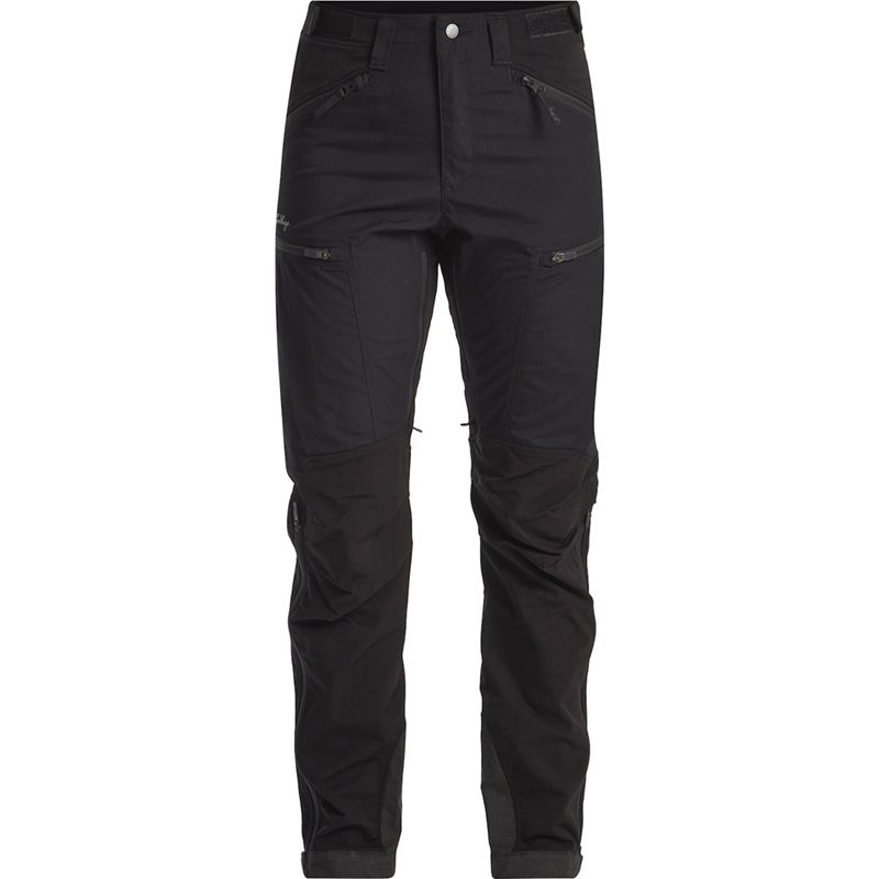 Lundhags Makke High Waist Curved Pants W Short Black - 48S