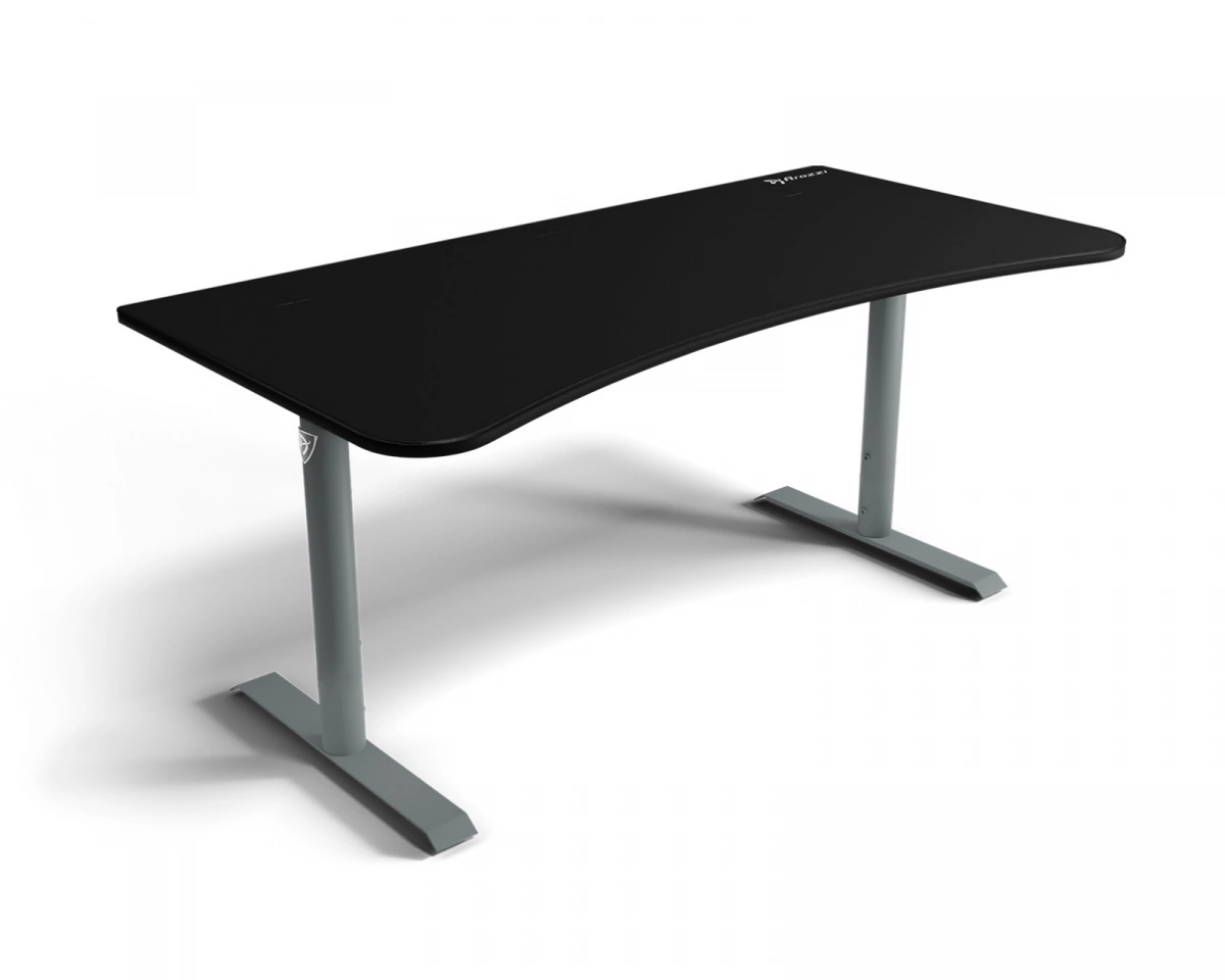 Arozzi Arena Gaming Skrivbord - Large - Frozen Grey - Svart, bild 4