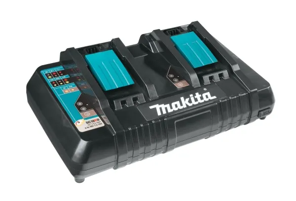 Makita Oplader til 2 x 14,4V / 18V LXT-batterier
