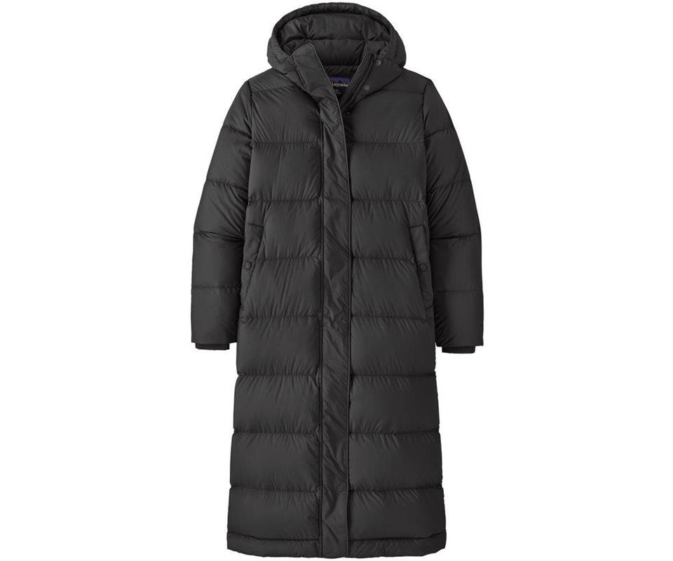 Patagonia W's Silent Down Long Parka Black/Blk - S