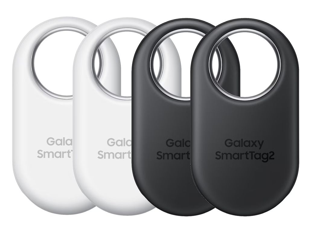 Samsung Galaxy SmartTag2, svart + vit 4 pack