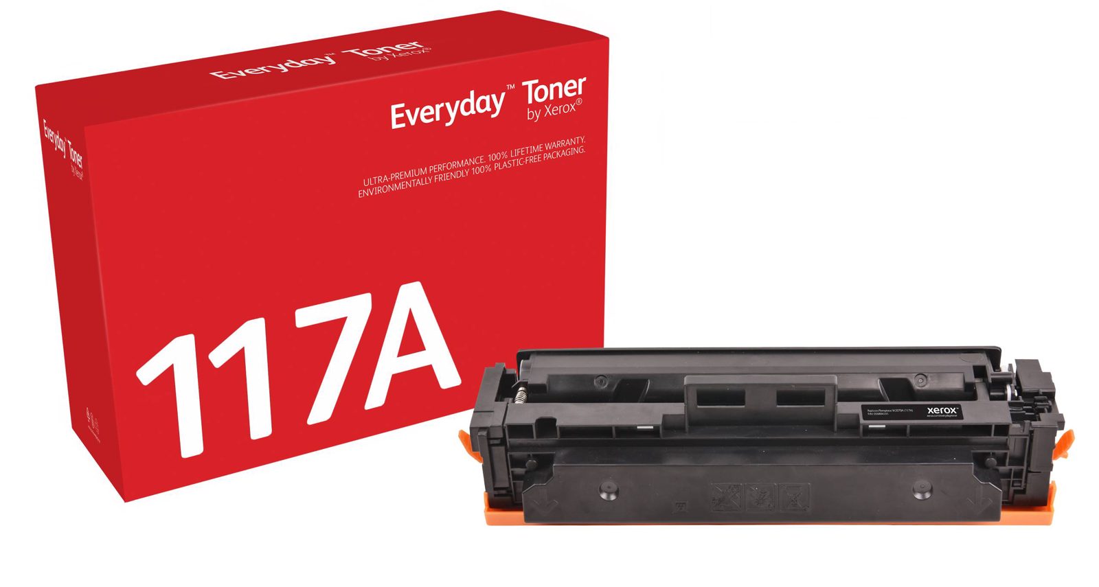 Xerox svart tonerkassett Hp W2070A (117a), bild 2