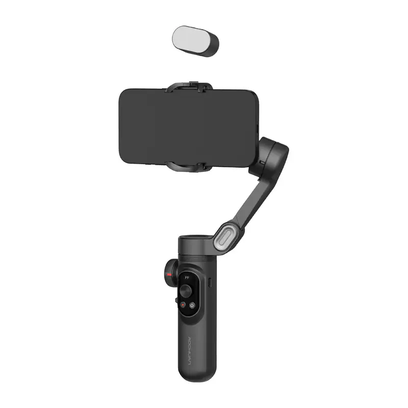 AOCHUAN X Pro Gimbal with RGB Lighting (Black), bild 4