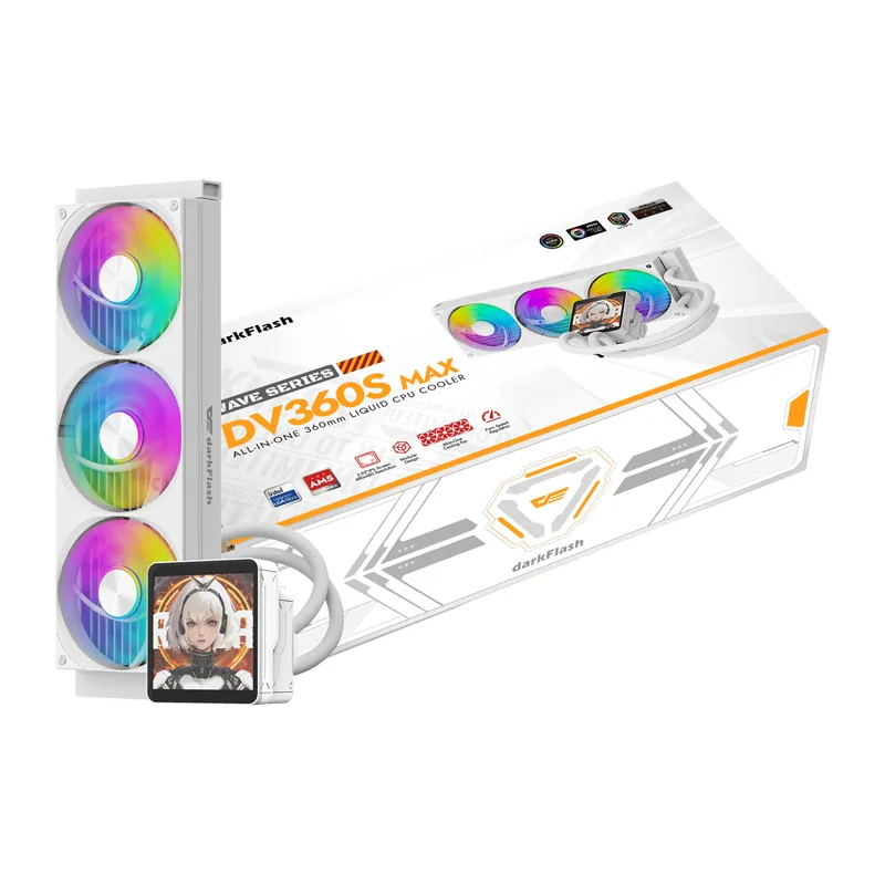 Darkflash DV360S MAX CPU Cooler - White