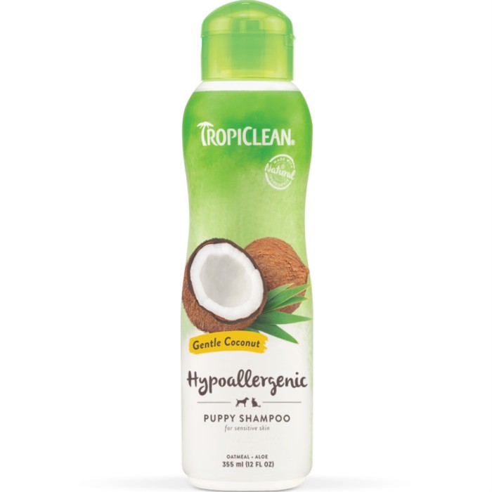 Tropiclean Hypoallergenic Puppy Schampo Sensitive hund/katt