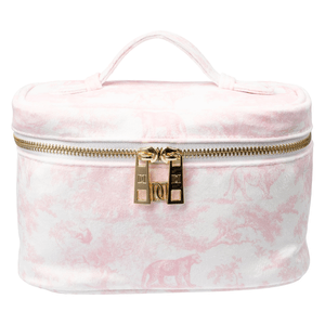 DARK Velvet Vanity Bag Small Cotton Candy Savannah Pattern