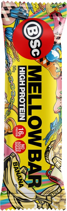 BSc Mellow Bar, Banana, 50 g