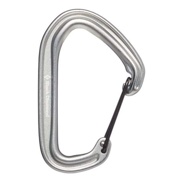 Black Diamond Hotwire Carabiner Light Gray