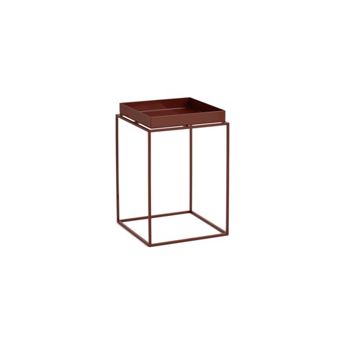 HAY - Tray Bord - Small High - 30x30x44 cm - Choklad