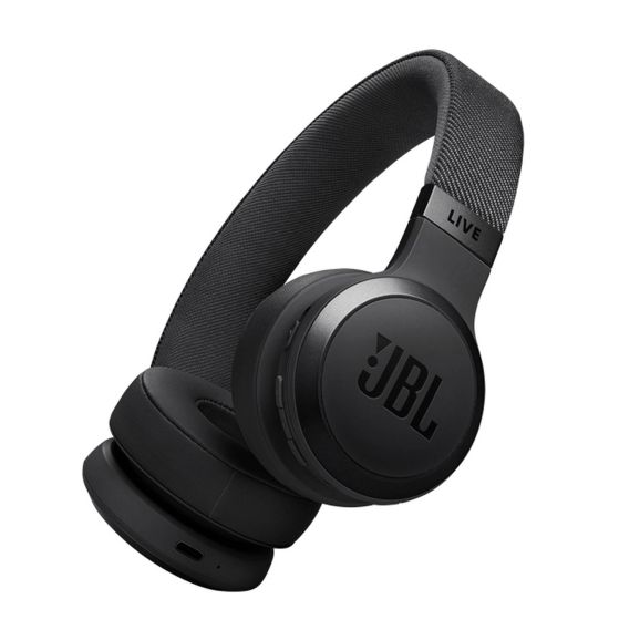 JBL Live 670 trådlösa On-Ear brusreducerande hörlurar, svart