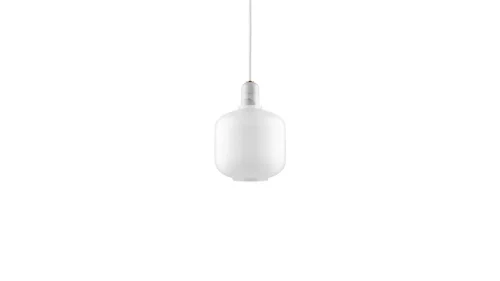Normann Copenhagen - Amp Pendellampa - Small - Vit/Vit, bild 3