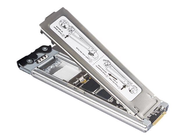 Icy dock ToughArmor MB842MP-B - storage mobile rack - 2 bay removable - M.2 NVMe Card - PCIe 4.0 x16