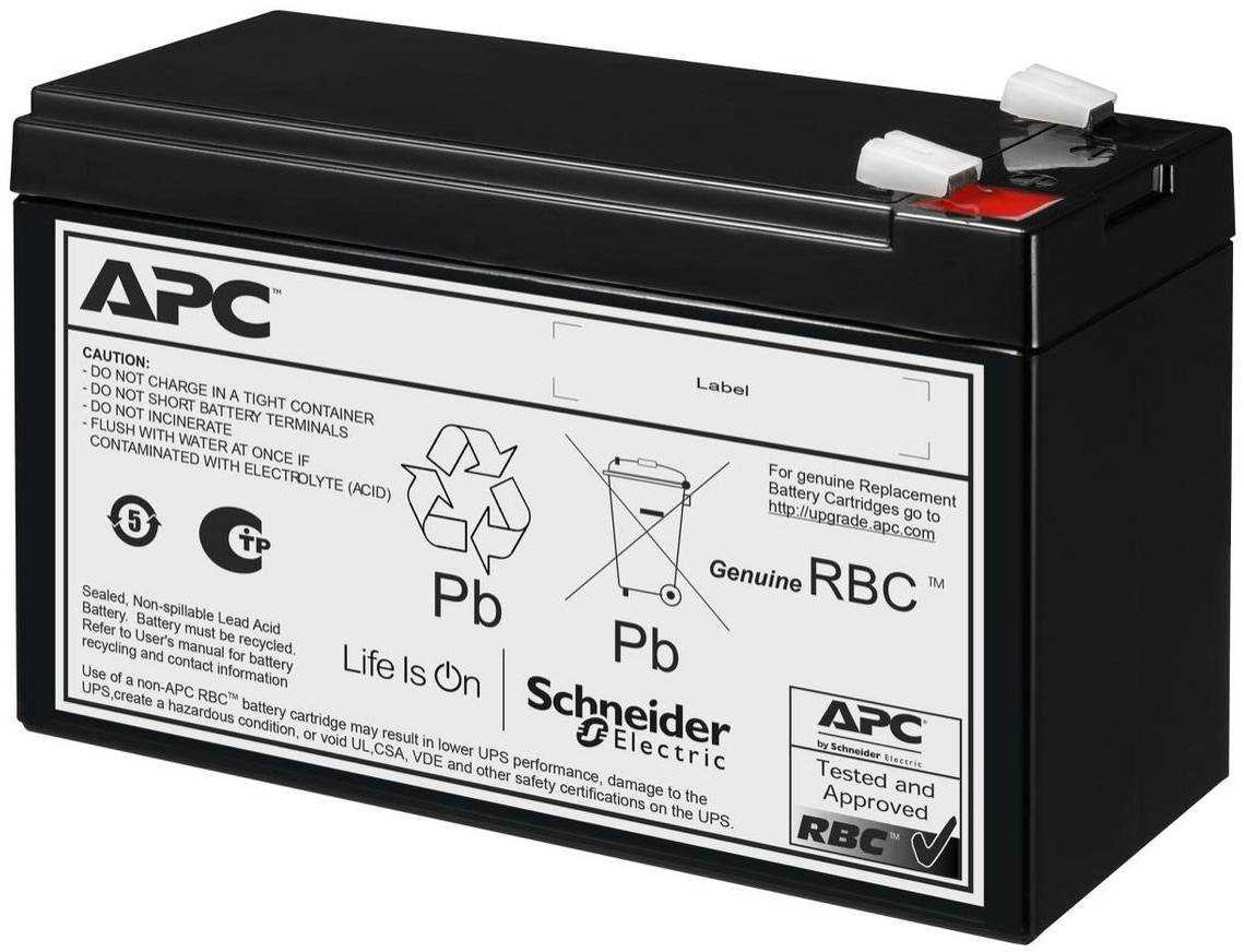 APC Ersättningsbatteri RBC176 24V/7Ah, bild 4