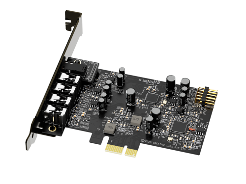 Creative Sound Blaster Audigy Fx Pro - Ljudkort - 32-bitars - 384 kHz - 120 dB SNR (förhållande signal-brus) - 7.1 - PCI Express x1, bild 2