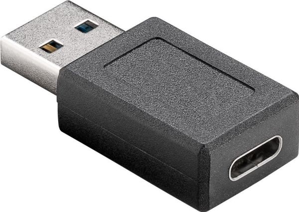 Goobay USB 3.0 SuperSpeed USB-C-adapter - Svart