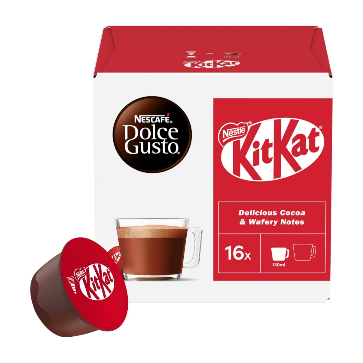 Nescafé Dolce Gusto KitKat kapslar, 16 st