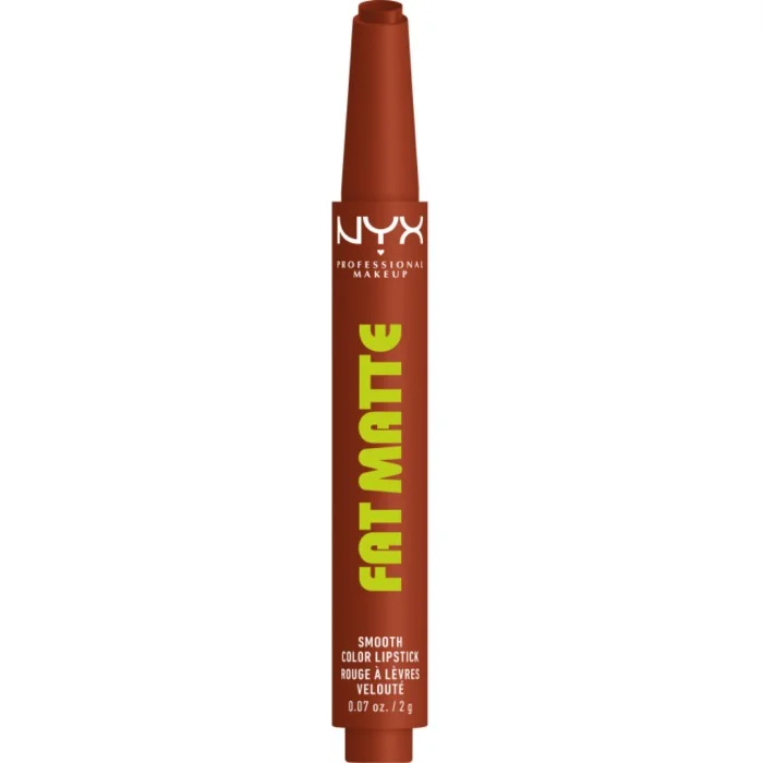 NYX PROFESSIONAL MAKEUP Fat Matte Slick Click Lip Balm 06 Beary Nude 06 Beary Nude