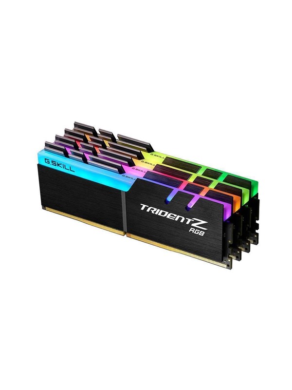 G.Skill Trident Z RGB DDR4-4000 - 32GB - CL18 - Quad Channel (4 pcs) - Intel XMP - Svart med RGB