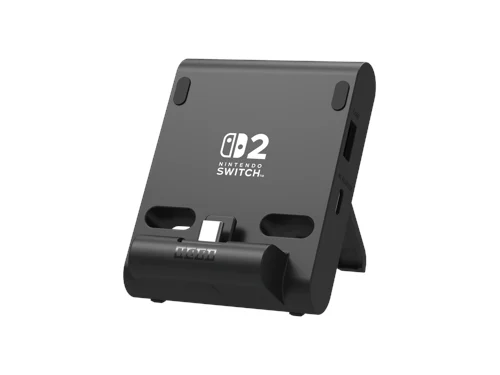 HORI - Dual USB PlayStand for Nintendo Switch 2 - Dark Grey, bild 2