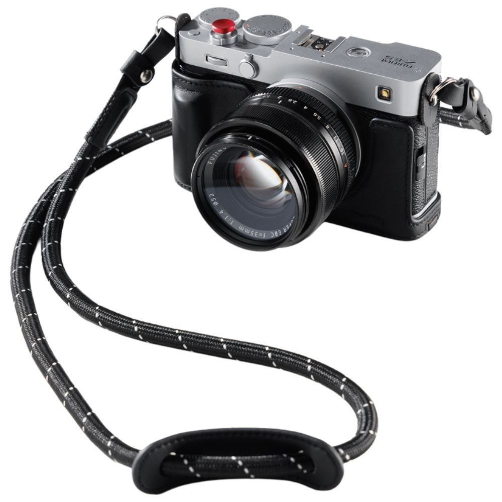 5450 läderfodral kit för FUJIFILM X-E5 - Svart, bild 2
