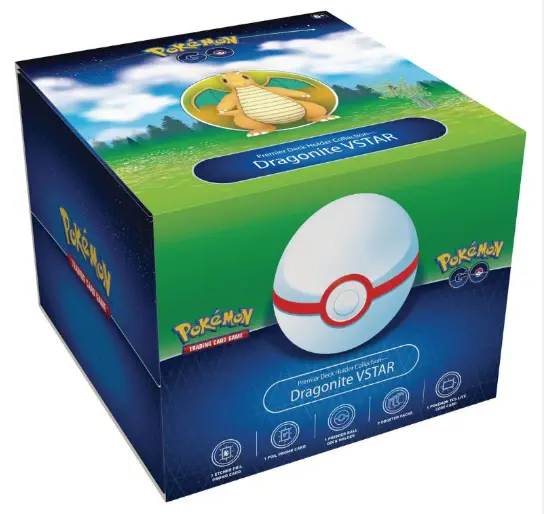 Pokemon GO Premium Collection Dragonite V Star