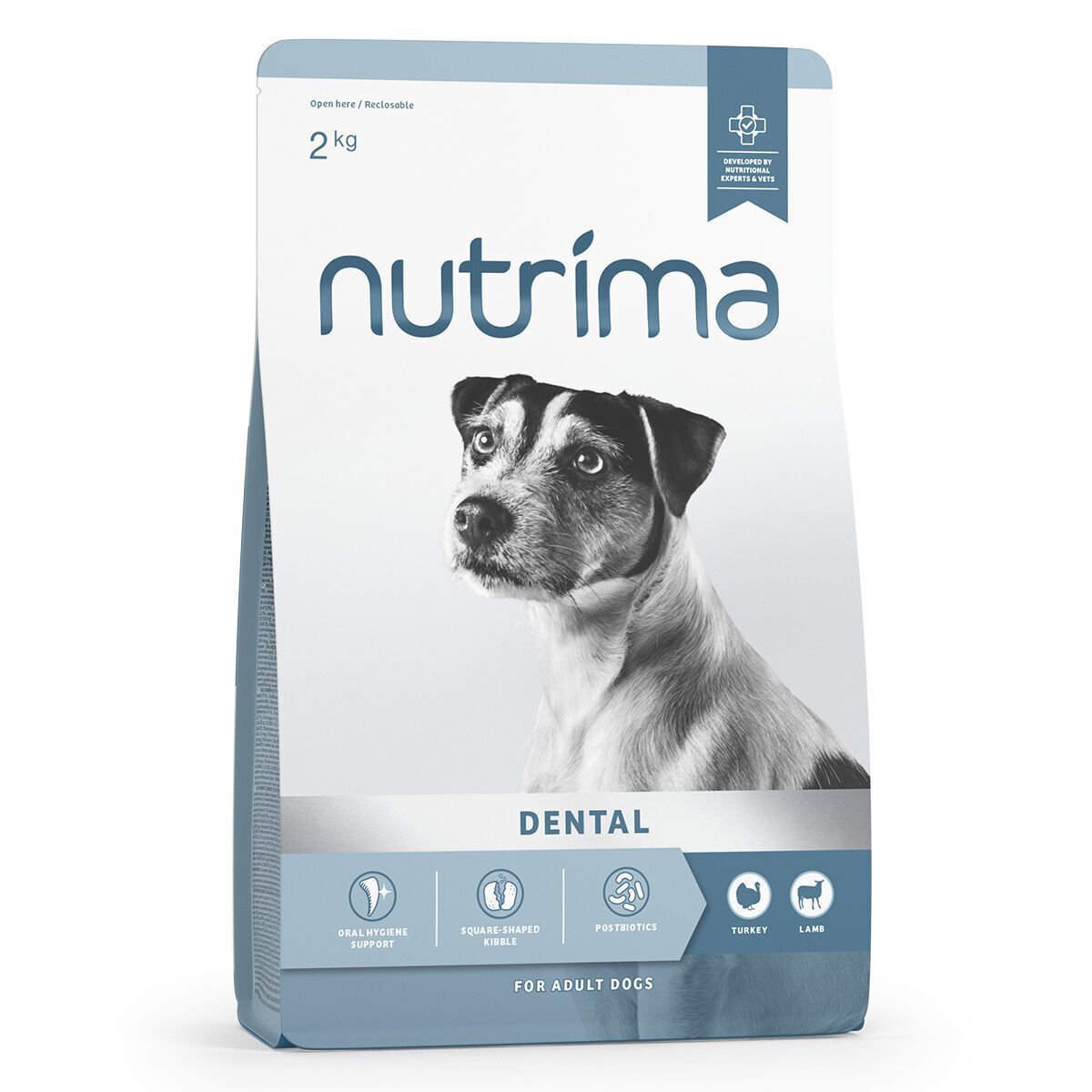 Nutrima Dog Adult Dental Turkey & Lamb Torrfoder till Hund 2kg