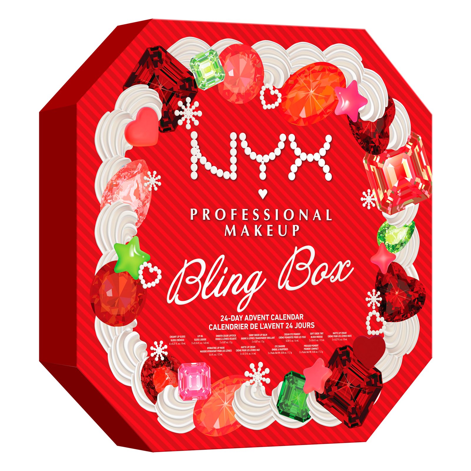 NYX PROFESSIONAL MAKEUP 24 day Advent Calendar