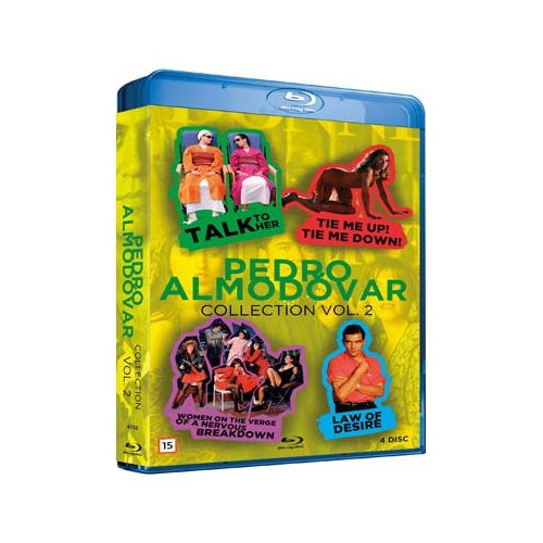 ALMODOVAR BOKS 2 BD - 4 BLU RAY MOVIE BOX SET