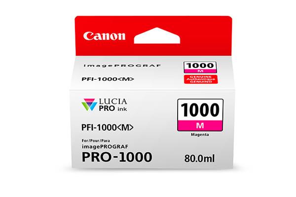 Bläckpatron PFI-1000M magenta 80 ml för, bild 3