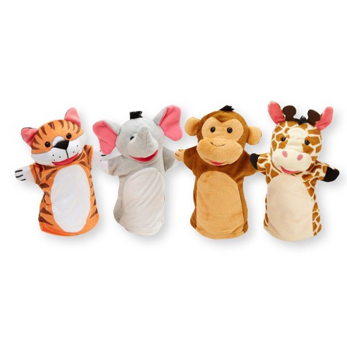 Melissa & Doug - Hand Puppets Zoo Friends