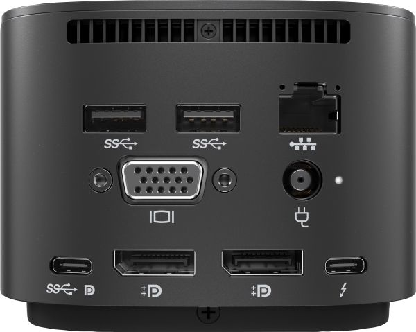 HP Thunderbolt Dock G4, USB-C, VGA/HDMI/2xDP, LAN, ljud, 4xUSB 3.2, inkl. 120W strömadapter, bild 2