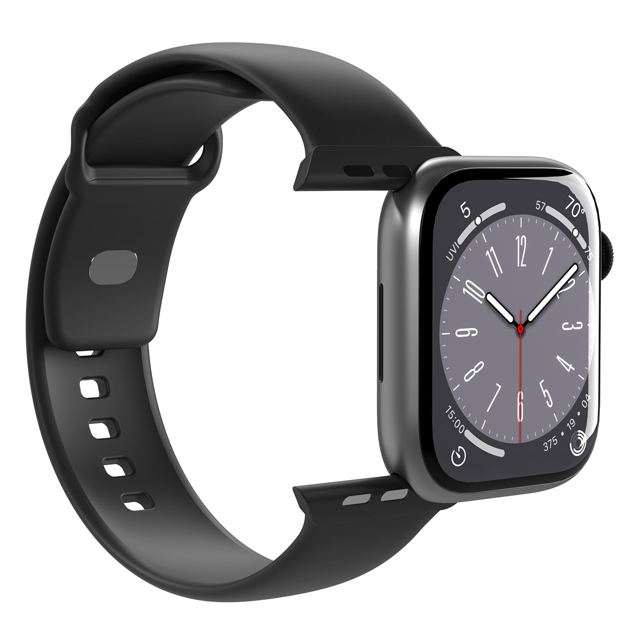 Puro Apple Watch 42-49mm armband (svart), bild 4