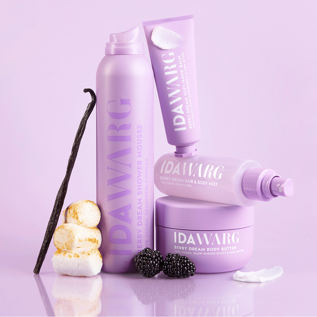 IDA WARG Beauty Berry Dream Soft Hand Balm 50 ml, bild 3